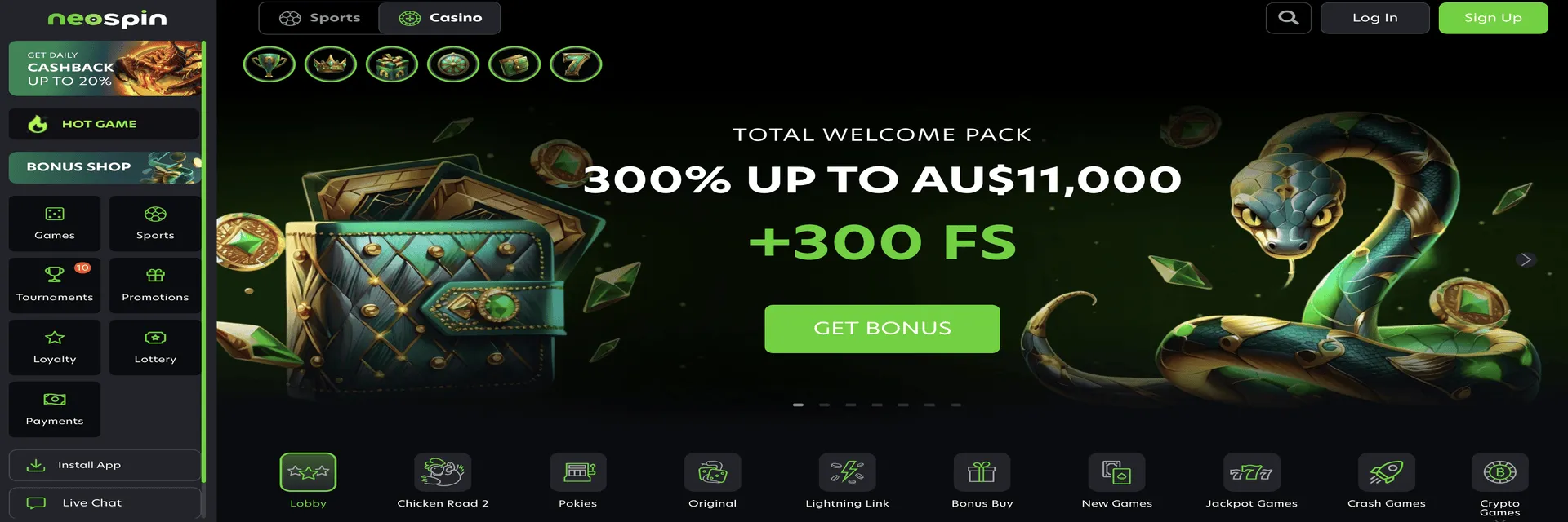 Online Casino Australia neospin-сasino