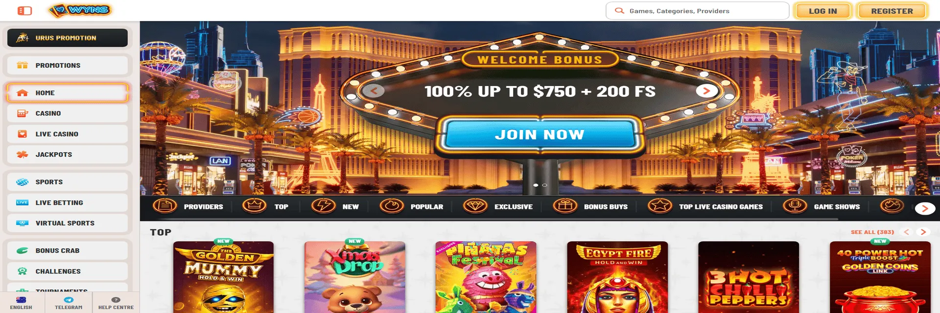 Online Casino Australia wyns-casino
